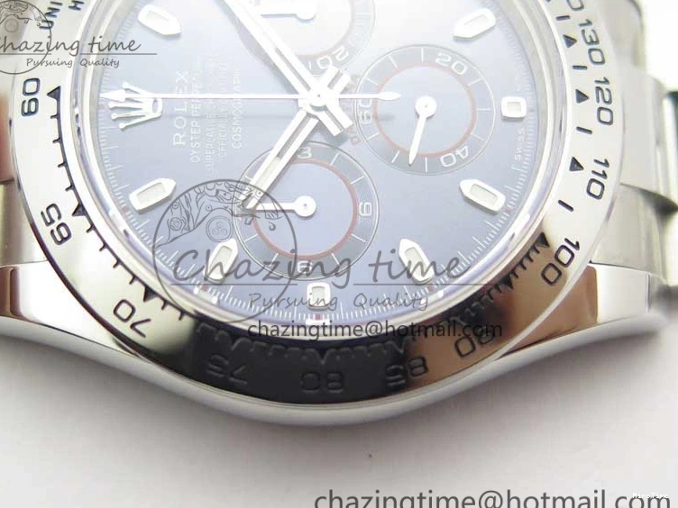 MiroTime 0328 Daytona 116509 SS Noob 1:1 Best Edition 904L SS Case and Bracelet Blue Dial SA4130 V AllSeason 3180